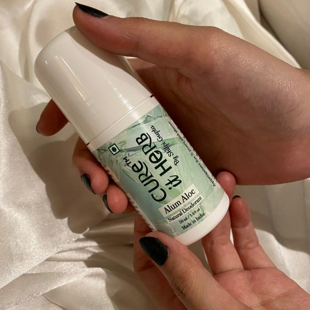 Alum Infused Roll-On Stick - Aloe Vera