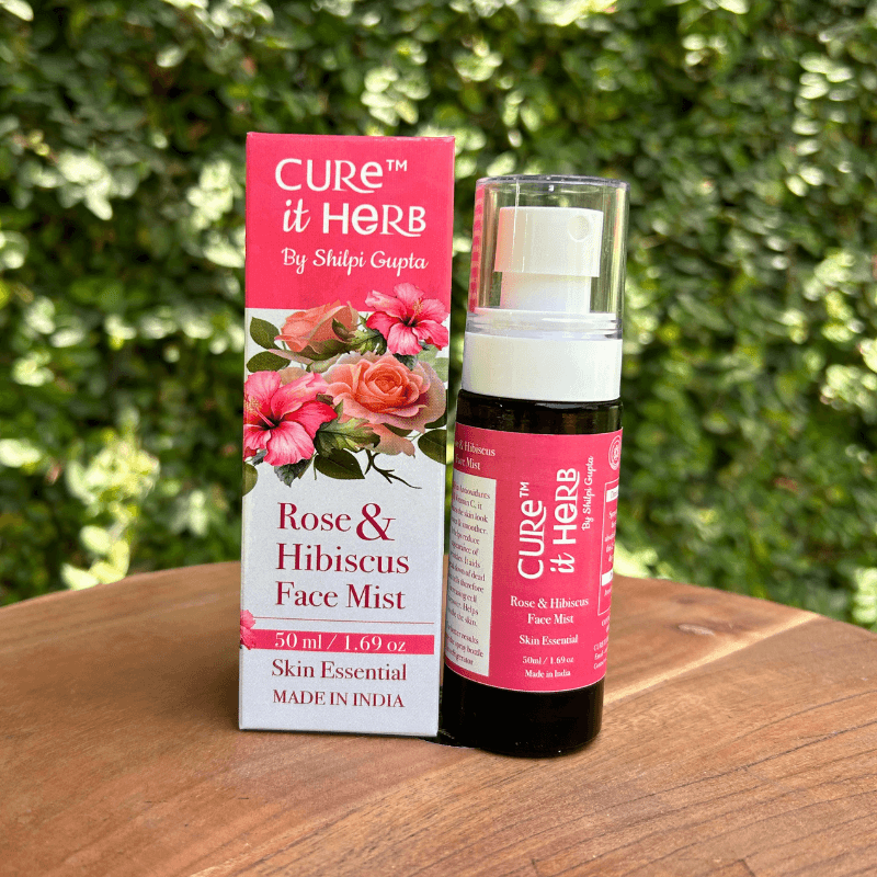 Rose Hibiscus Face Mist - Cure It Herb