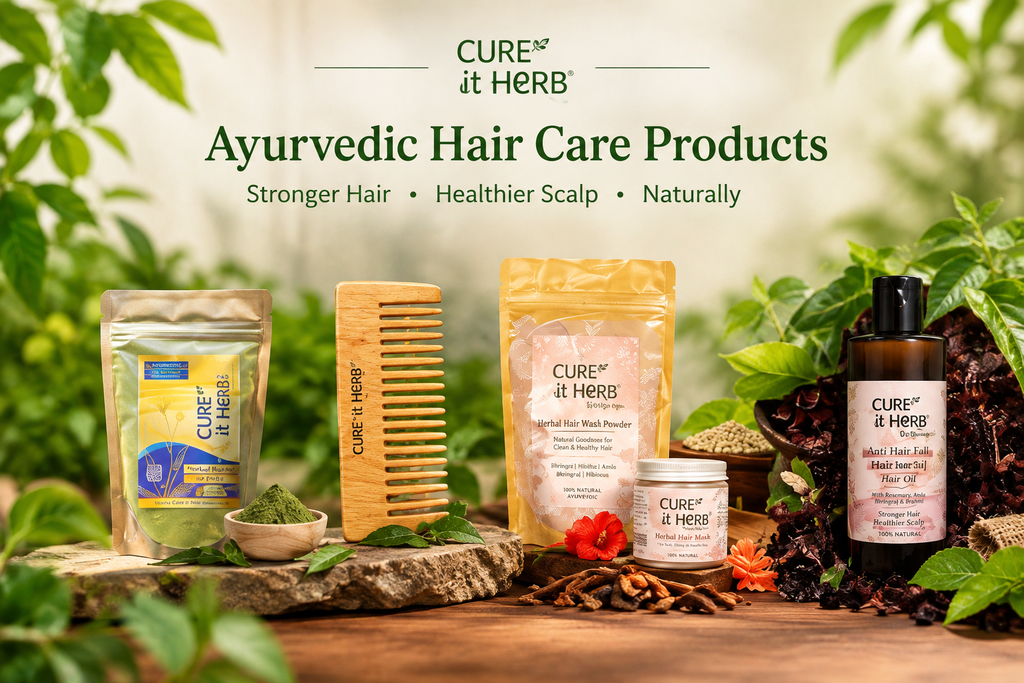 Ayurvedic Hair Care Products: Natural Hair Care, Herbal Remedies & Healthy Skin