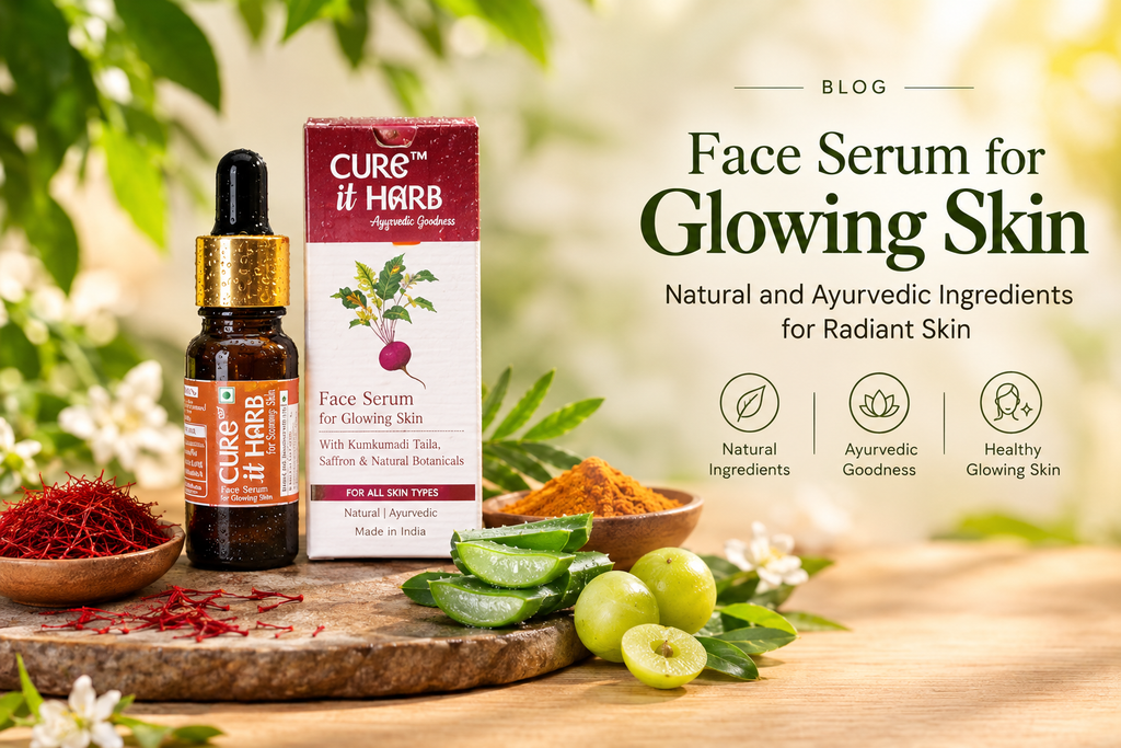 Face Serum for Glowing Skin: Natural and Ayurvedic Ingredients for Radiant Skin