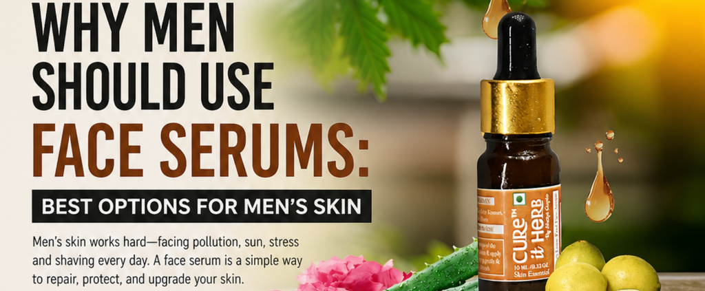 Why Men Should Use Face Serums: Best Options for Men’s Skin
