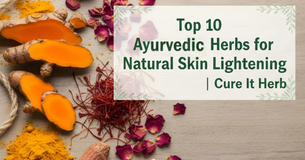 Top 10 Ayurvedic Herbs for Natural Skin Lightening | Cure It Herb