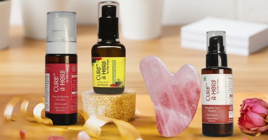 Buy Best Ayurvedic Skin Care Products for All Skin Types | Cure It Herb