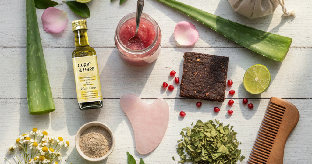 7 Essential Skincare Routine Steps For Glowing Skin | Cure It Herb