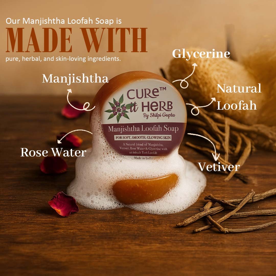 Manjishtha Loofah Soap